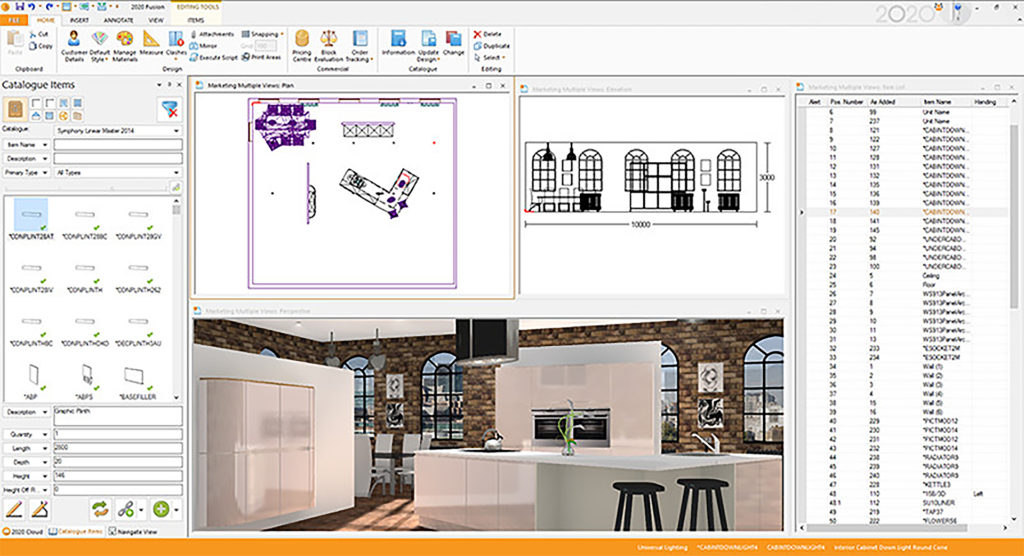 Kitchen Design Software Interface Magnatron Inc.